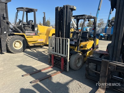 2017 Yale GTP060VX 4950 lb Pneumatic Tire Forklift
