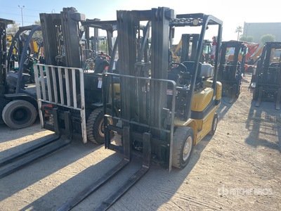 2018 Yale GLP050MX 4800 lb Pneumatic Tire Forklift