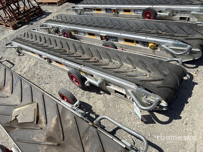 2022 Interquip LKS450-3.2 16 in x 10 ft Portable Transfer Conveyor