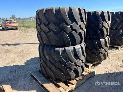 Quantity of (4) BKT 710/40R22.5 Flotation Tires (Unused)