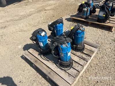 Quantity of (4) Tsurumi 3 In Electric Submersible Water Pump