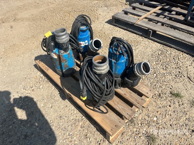 Quantity of (4) Tsurumi 3 In Electric Submersible Water Pump