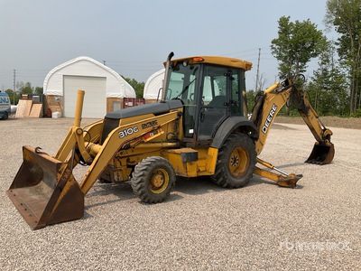 2007 John Deere 310G 4x4 Retroexcavadora