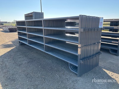 Quantity of (18) 2025 BYT MSP160 16 ft x 5 ft Magnum Ranch Livestock Panel (Unused)