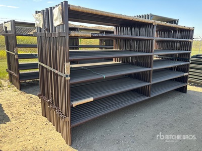 Quantity of (21) 2025 BYT HDALYPNL12 12 ft Alley Livestock Panel (Unused)
