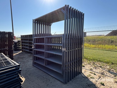 Quantity of (18) 2025 BYT FRMGTE76 7 ft 6 in Magnum Ranch Frame Livestock Gate (Unused)