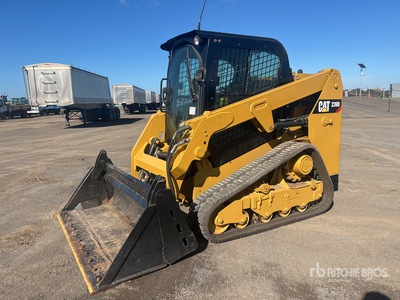 2017 Cat 239D Two-Speed High Flow لودر بجنزير