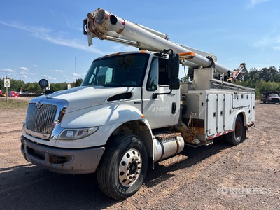 Altec L45M 45 ft on 2014 International 4000 4x2 Bucket Truck (Inoperable)