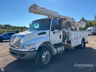 Altec L45M 45 ft on 2012 International 4000 4x2 Bucket Truck (Inoperable)