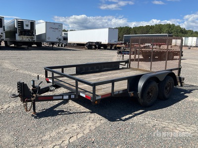 2014 Gator 12 ft T/A Utility Trailer