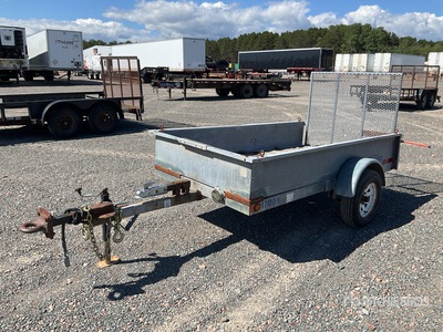 2007 Dura DEB48SA 8 ft S/A Utility Trailer