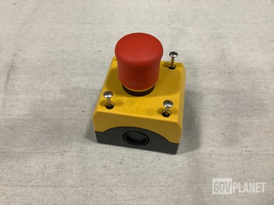 (309) Eaton M22-PV/KC11/IY Emergency Stop Pushbuttons