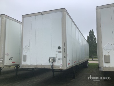 2014 Wabash DVCVHPC 53 ft x 102 in T/A Semi-remorque fourgon