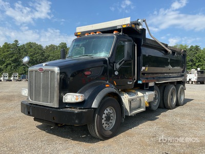2017 Peterbilt 567 6x4 Tri/A Dump Truck