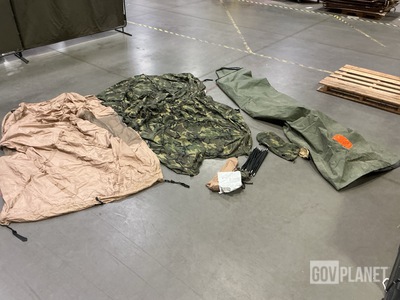 (1) Tent Liner & (30) Two-Man Combat Tents