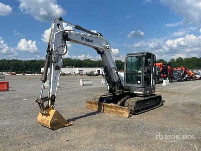 2012 Bobcat E80A Excavatrice sur chenilles