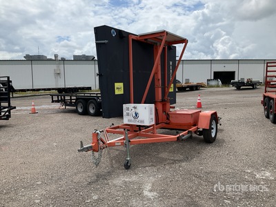 2017 E-Z Trench EZ9100 Trancheuse w/ wanco wtlmb Trailer