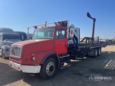 2002 Freightliner FL 112 6x4 Bale Mover Truck T/A Dump Truck (Inoperable)