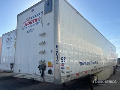 2016 Utility 53 ft T/A Remorque fourgon
