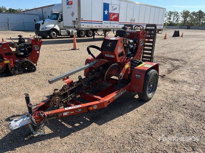 2019 Ditch Witch C24X Walk Behind Trencher w/2019 Ditch Witch S3C Trailer