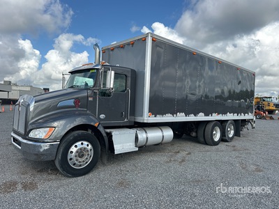 2012 Kenworth T300 6x2 Van Truck