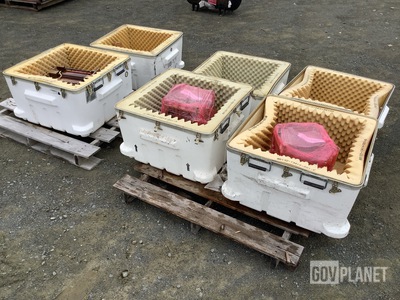 (3) GE 144L121G3 Transformers w/Cases