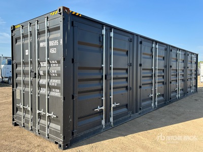 2025 40 ft High Cube Multi-Door Storage Container