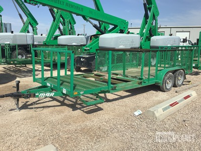 2018 Lamar XP832023 20 ft T/A مقطورة متعددة الأغراض