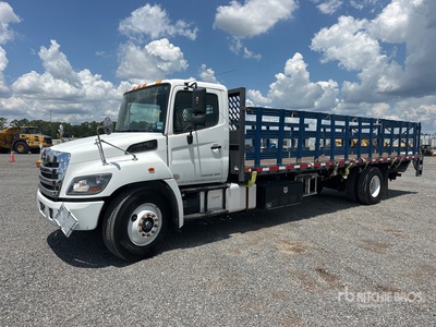 2018 Hino 338 4x2 Flatbed Truck
