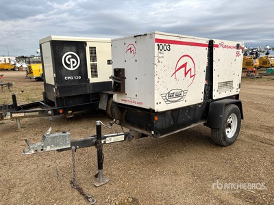 2011 Magnum MMG55FH 47 kW Mobile Generator Set