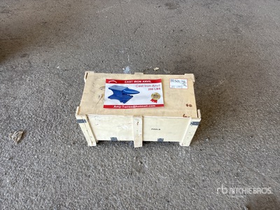 2025 Suihe A200 200 lb Cast Iron Anvil (Unused)
