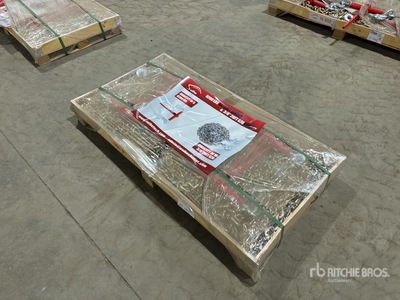 Quantity of (5) 2025 Suihe BC-9200 9200 lb Ratchet Binders & (10) 20 ft Chains (Unused)