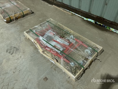 Quantity of (5) 2025 Suihe BC-9200 9200 lb Ratchet Binders & (10) 20 ft Chains (Unused)