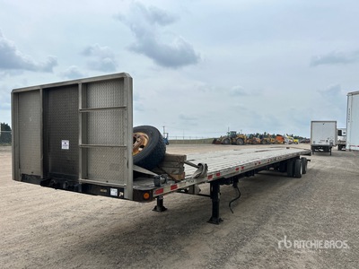 2009 Manac 53 ft T/A Remorque à plateau