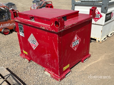 2019 AGB 1000 L Skid Mounted Steel Diesel Fuel Tank