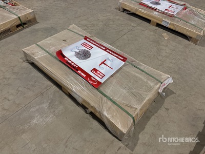 Quantity of (5) 2025 Suihe BC-5400 5400 lb Ratchet Binders & (10) 20 ft Chains (Unused)