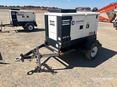 2013 Atlas Copco QAS25KD 20 kW Mobile 発電機セット (250-749 kw/310-950 kva)