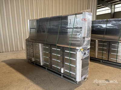 2025 Suihe NWB-H30DS -9.5 9 ft 6 in 30-Drawer Workbench (Unused)