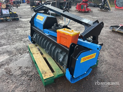 2025 Raytree RMBD50 Drum Skid Steer Mulcher (Unused)
