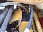 Engine with A/C Compressor