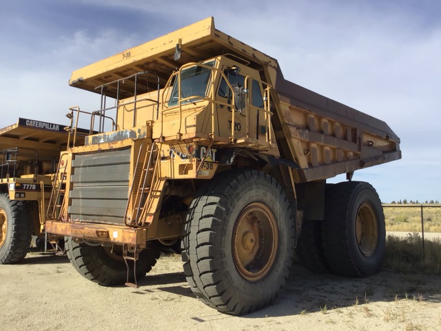1993 Cat 777C Haul Truck