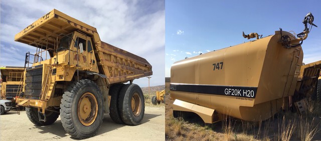 1994 Cat 777C Haul Truck w/ Water Tank