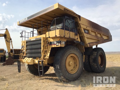 2000 Cat 777D Camion de transport