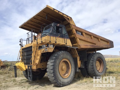 2002 Cat 777D Starre Dumptruck