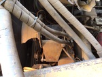 Engine with A/C Compressor