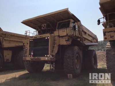 1989 Cat 785 Starre Dumptruck