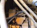 Engine with A/C Compressor