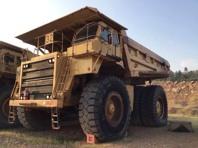 1987 Cat 785 Haul Truck