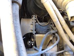 Engine with A/C Compressor