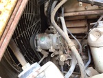 Engine with A/C Compressor